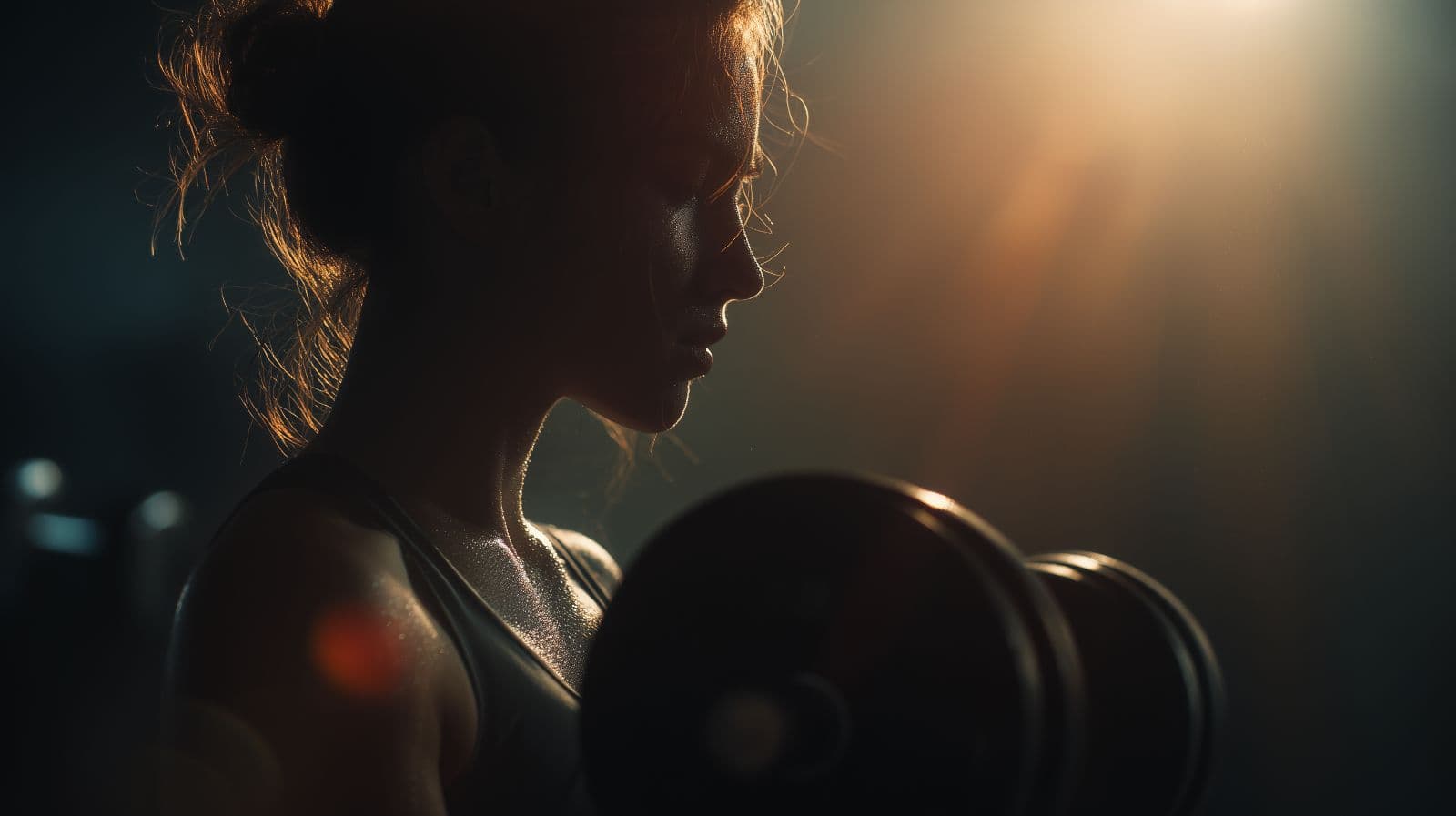 Athletes training under coach guidance